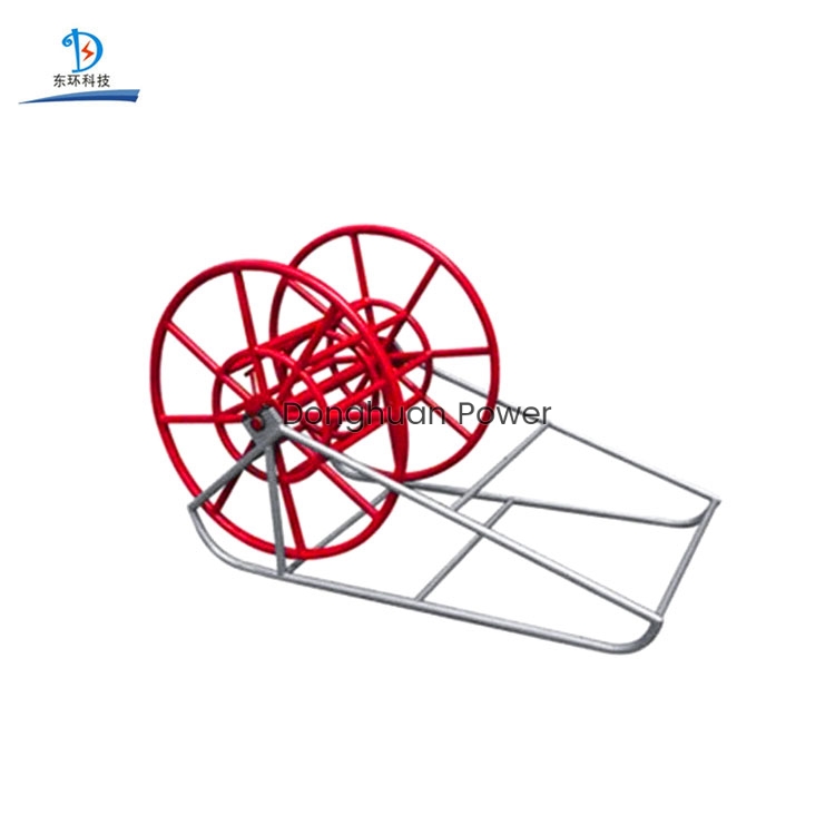 China High Quality Wire Rope Reel Stand Cable Drum Pay-off Stand